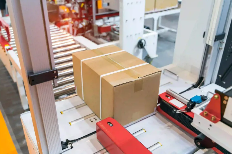 Automatisierte Vermessung eines Pakets in einem Logistikprozess